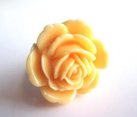 Adjustable Rose Flower Ring